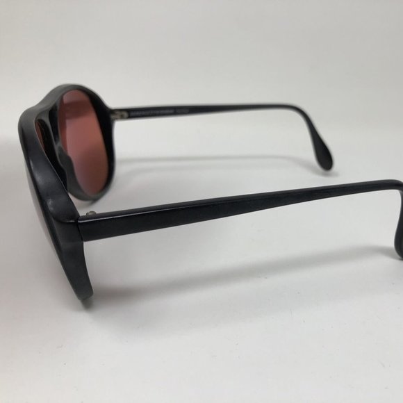 SERENGETI SUNGLASSES 5235j MATTE BLACK ORANGE POLARIZED GLASS DRIVING